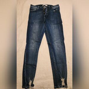 Kancan Skinny Distressed Jeans Size 11/29